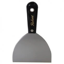 Richard Pro Flexible Taping Knife - High-Carbon Steel Blade - Black Polypropylene Handle - 5-in W