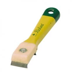 Richard Wood Scraper - Yellow - 1-in W Carbon Steel Blade - 7 5/8-in L Polypropylene Handle