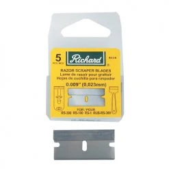 Richard Replacement Blade - High Carbon Steel - Use with RS-1, RUB-RS-300, 725 Razor Scrapers - 1 1/2-in W