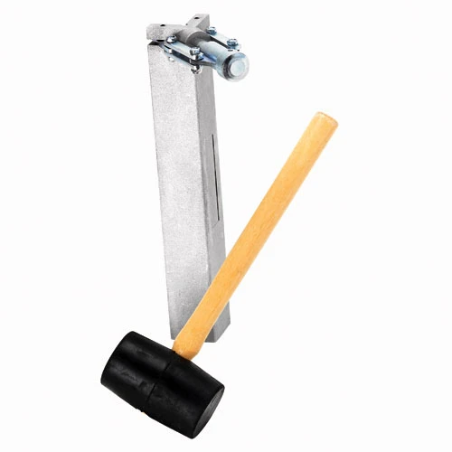 Richard Aluminium Corner Bead Tool - Moulded Aluminum-zinc Stapler - Rubber Head Mallet- 13-in Wooden Handle -RICHARD Sales 0271223 L