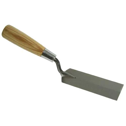 Richard Professional Square End Margin Trowel - High Carbon Steel Blade - 1 1/2-in W x 5-in L - Hardwood Handle Richard Professional Square End Margin Trowel - High Carbon Steel Blade - 1 1/2-in W x 5-in L - Hardwood Handle -RICHARD Sales 0271314 L
