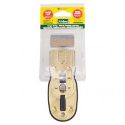 Richard Ergo-Grip Razor Scraper - Rubber Contour - 3-position Blade Loading System - 5 Replacement Blades