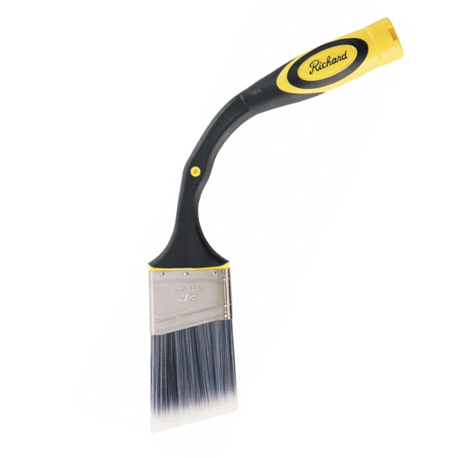 Richard Paint Brushes - Goose Neck - Angular - Polyester/Nylon - 2 1/2-in W - 1 Per Pack Richard Paint Brushes - Goose Neck - Angular - Polyester/Nylon - 2 1/2-in W - 1 Per Pack -RICHARD Sales 02715272 L