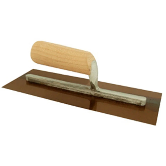 Richard Drywall Finishing Trowel - Stainless Steel - Wooden Handle - 11-in L x 4-in W - 2 Per Pack Richard Drywall Finishing Trowel - Stainless Steel - Wooden Handle - 11-in L x 4-in W - 2 Per Pack -RICHARD Sales 02715292 L