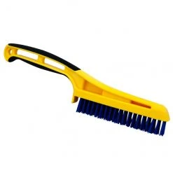 Richard Scrubbing Brush - Long Soft-Grip Handle - Nylon Bristles - 5 1/4-in L