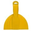 Richard Plastic Flexible Putty Knives - Semi- Stiff Polystyrene - Yellow - 4 Per Pack