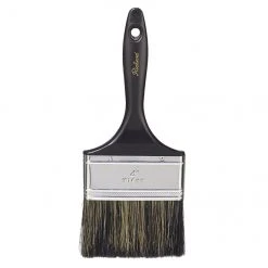 Straight Brush - Stain and Paint - Mixed Bristles - 4"